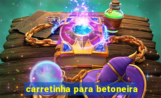 carretinha para betoneira